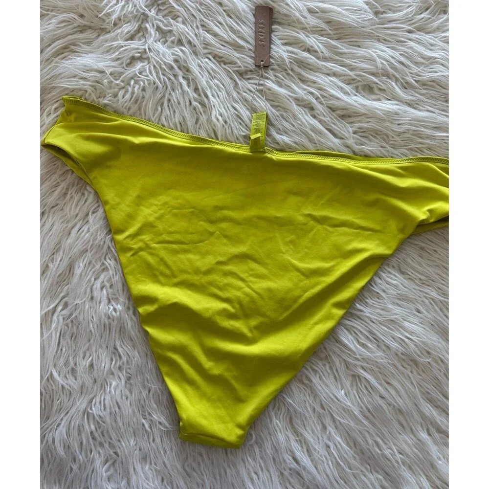 Skims Signature Swim Mid Waist Bottom Citrus Size 4X